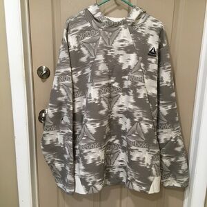 Reebok RBX Momentum Hoodie Tan Cream Driftwood Pullover SZ 3XL NWT